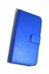 Book Case for Samsung SM-G900F Galaxy S5 Dark Blue (OEM)